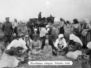 Macedonian refugees